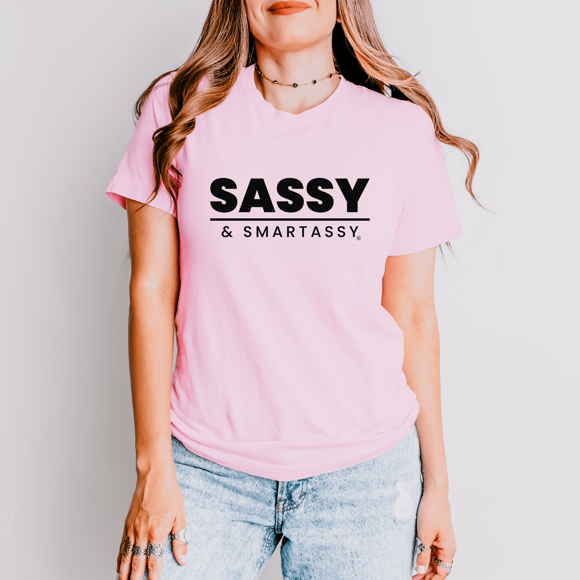 Image of Sassy & Smartassy®: The Perfect Tee for Bold Women - Funny Graphic Tee by Sasshole® Clothing