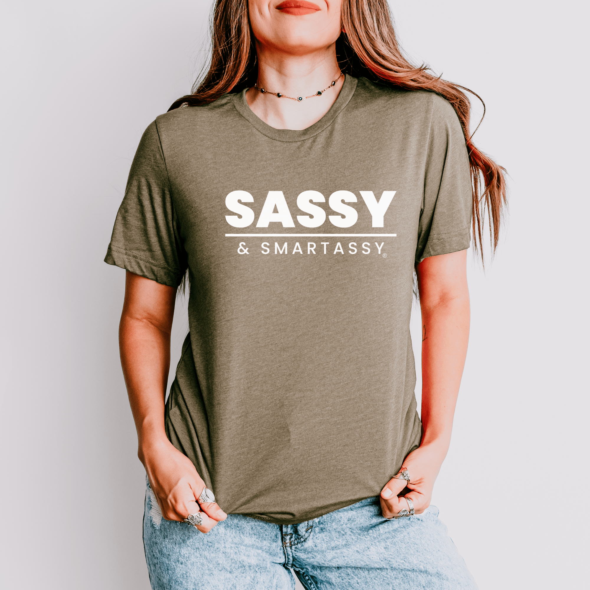 Image of Sassy & Smartassy®: The Perfect Tee for Bold Women - Funny Graphic Tee by Sasshole® Clothing