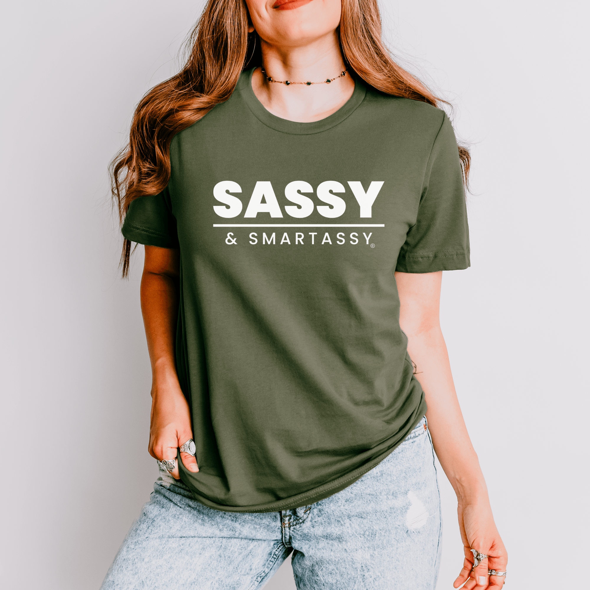 Image of Sassy & Smartassy®: The Perfect Tee for Bold Women - Funny Graphic Tee by Sasshole® Clothing