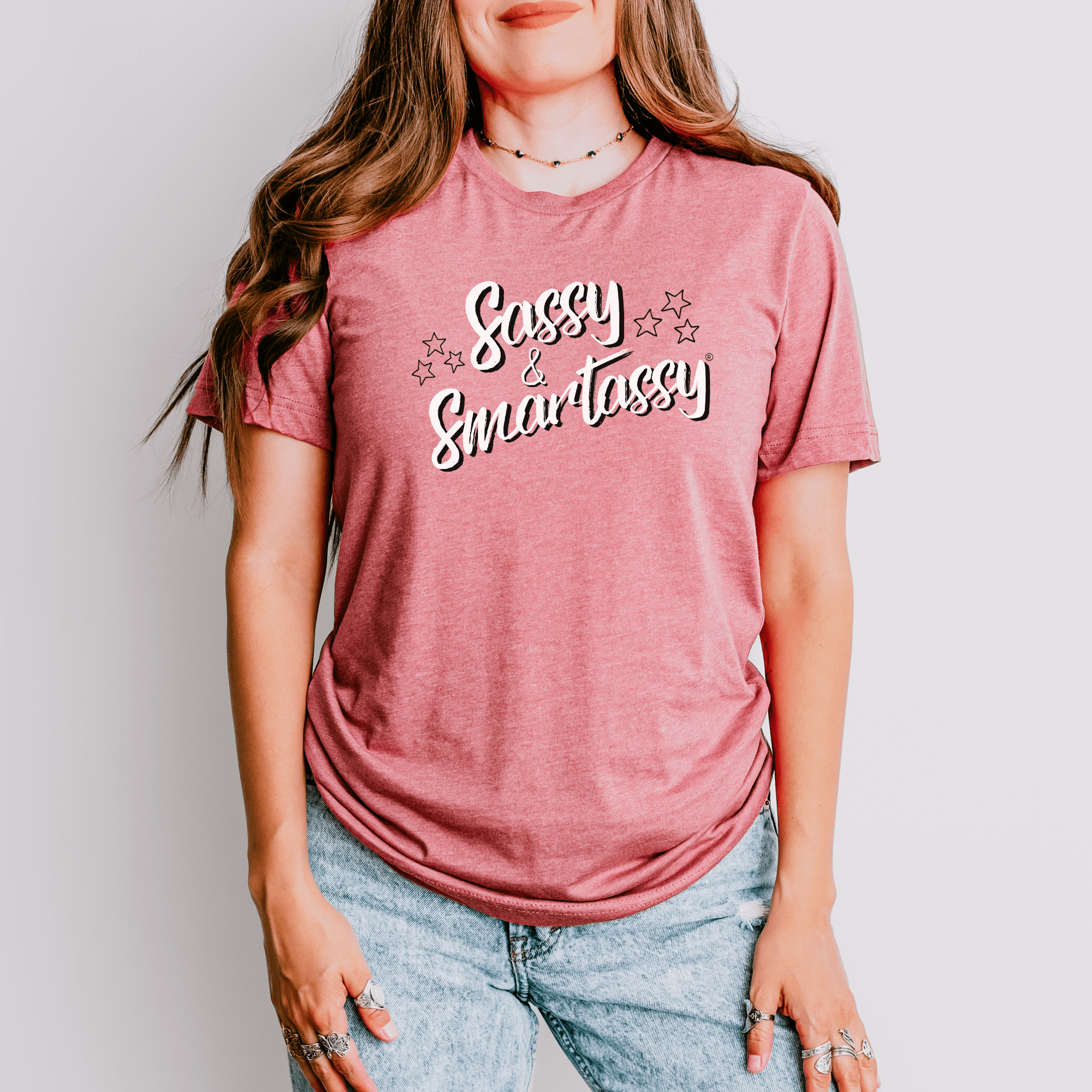 Image of Sassy & Smartassy® Women's T-shirt - Rock Your Sass - Funny Graphic Tee by Sasshole® Clothing
