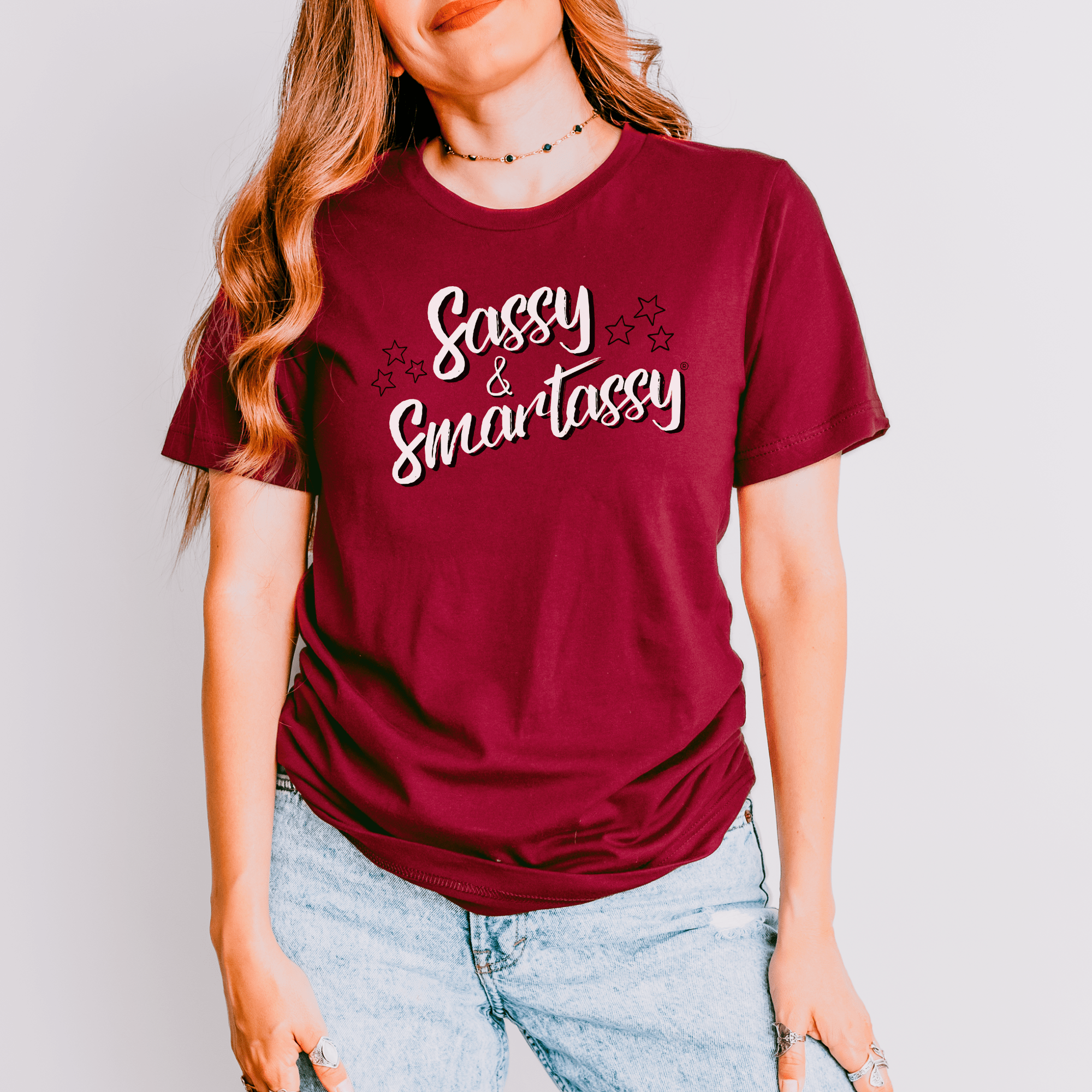 Image of Sassy & Smartassy® Women's T-shirt - Rock Your Sass - Funny Graphic Tee by Sasshole® Clothing