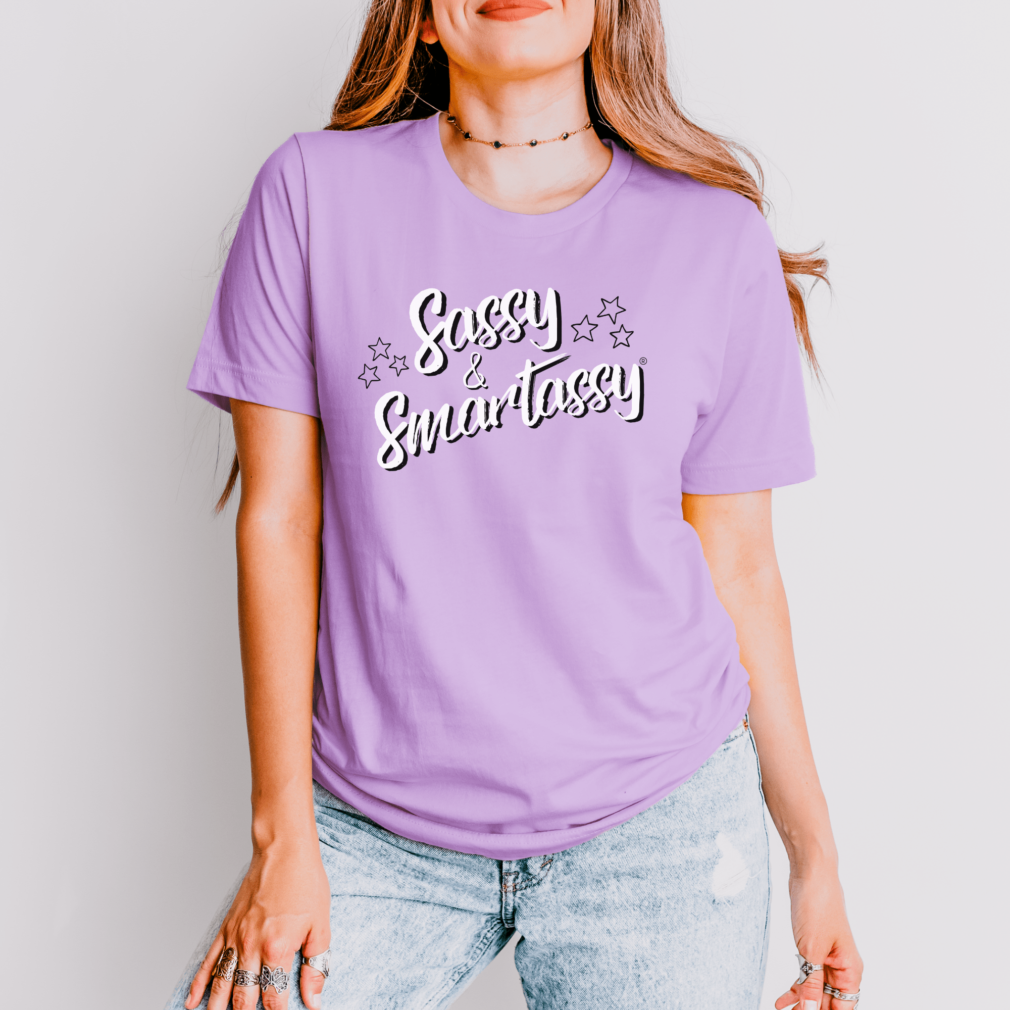 Image of Sassy & Smartassy® Women's T-shirt - Rock Your Sass - Funny Graphic Tee by Sasshole® Clothing