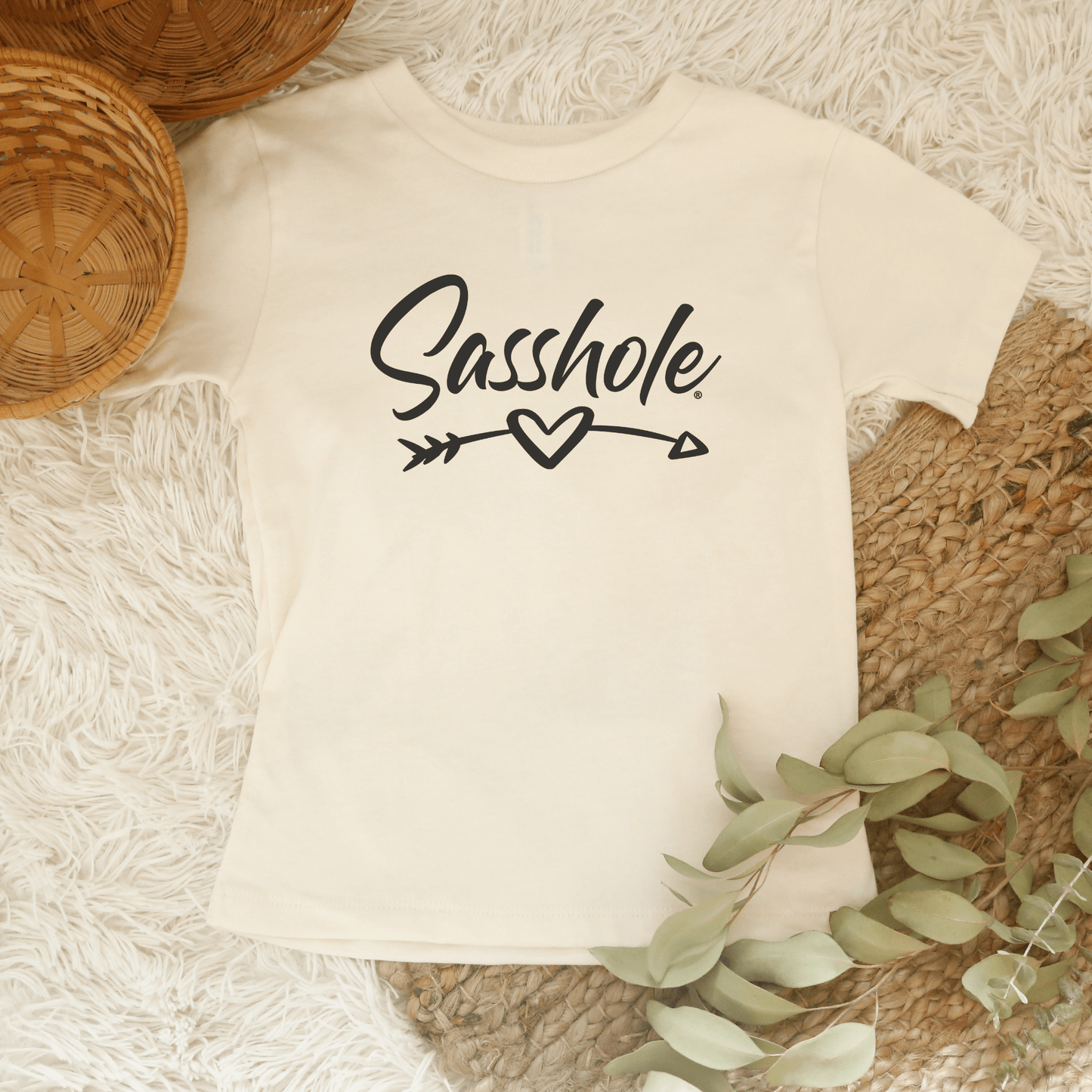 Sassy & Sweet: Toddler Girl's Sasshole® - Inspired Shirt - Funny Graphic Tee by Sasshole® Clothing