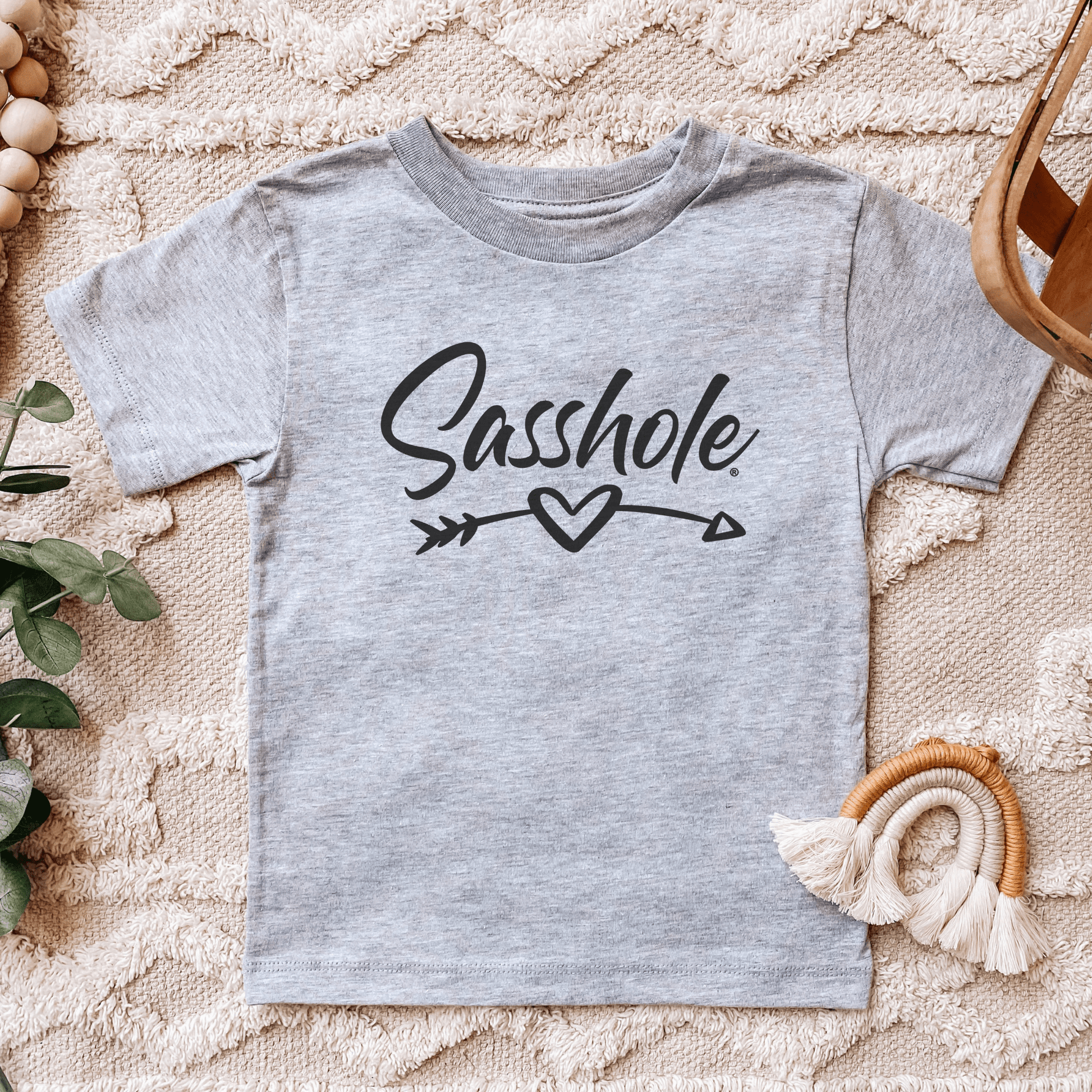 Sassy & Sweet: Toddler Girl's Sasshole® - Inspired Shirt - Funny Graphic Tee by Sasshole® Clothing