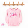 Sparkle in Style: Little Sasshole™ Cute Toddler Hoodie - Funny Graphic Tee by Sasshole® Clothing