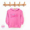 Sparkle in Style: Little Sasshole™ Cute Toddler Hoodie - Funny Graphic Tee by Sasshole® Clothing