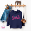 Sparkle in Style: Little Sasshole™ Cute Toddler Hoodie - Funny Graphic Tee by Sasshole® Clothing