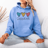 Three Hearts - One Attitude: Sasshole® Women's Hoodie - Funny Graphic Tee by Sasshole® Clothing