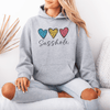 Three Hearts - One Attitude: Sasshole® Women's Hoodie - Funny Graphic Tee by Sasshole® Clothing