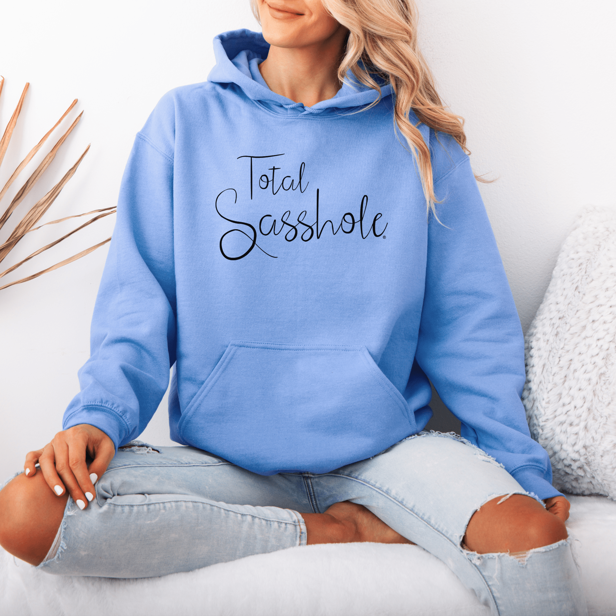 Image of Total Sasshole® Women's Hoodie - Bold & Cozy - Funny Graphic Tee by Sasshole® Clothing