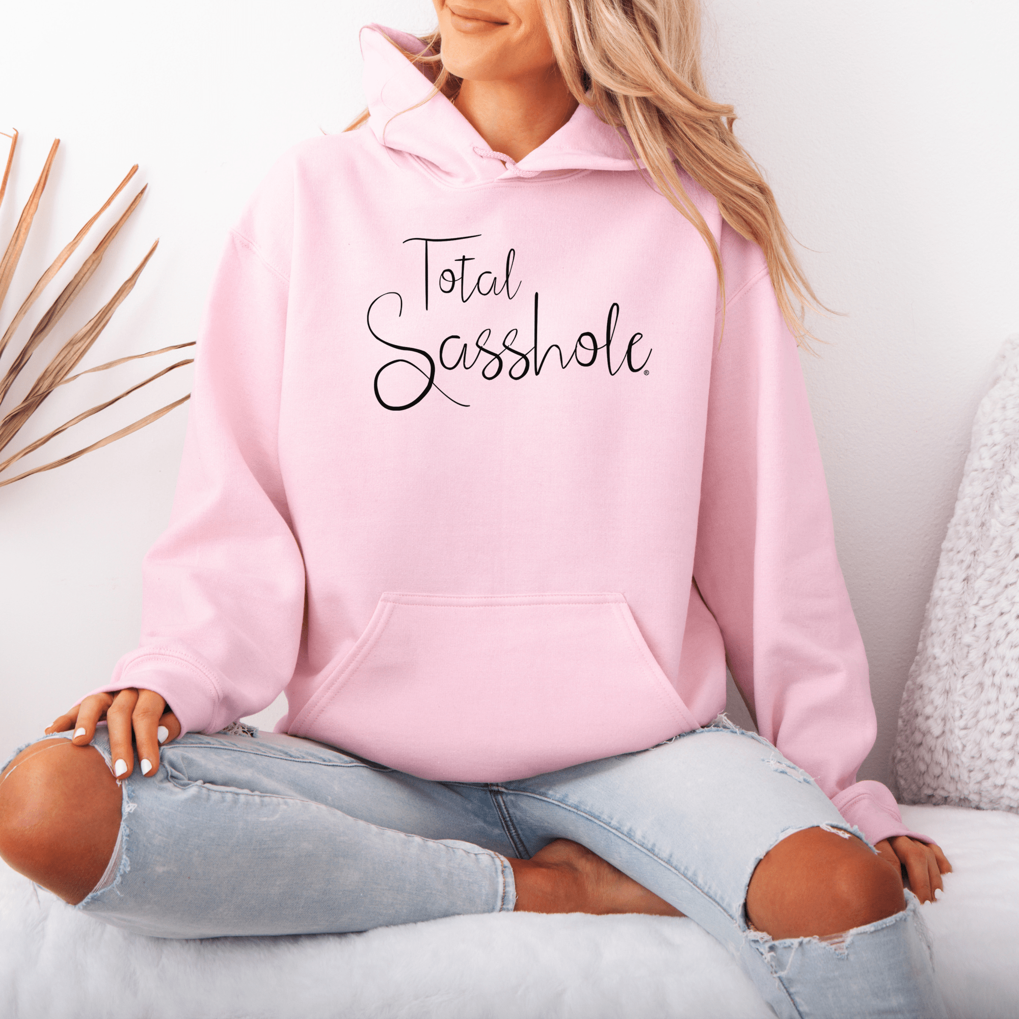 Image of Total Sasshole® Women's Hoodie - Bold & Cozy - Funny Graphic Tee by Sasshole® Clothing