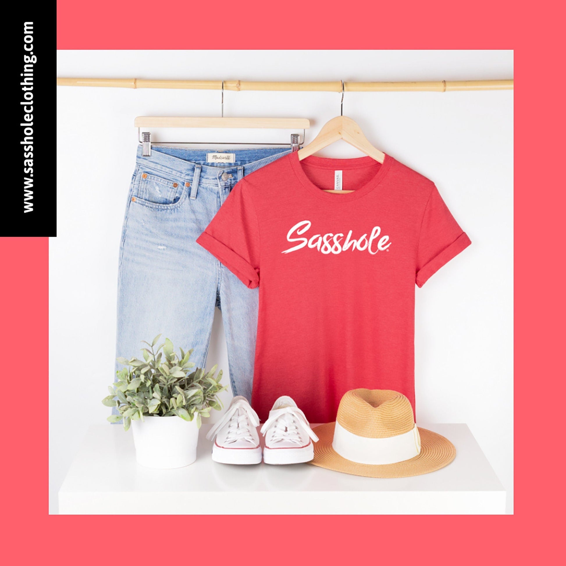 Sassy, Bold, and Unapologetic: Our Women's Sasshole® T-Shirt - Funny Graphic Tee by Sasshole® Clothing
